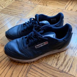 Blue Reebok Classic Sneakers